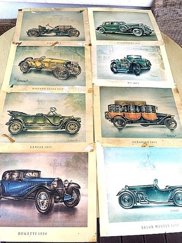 Oldtimer kunstdrucke antik - oldtimer,