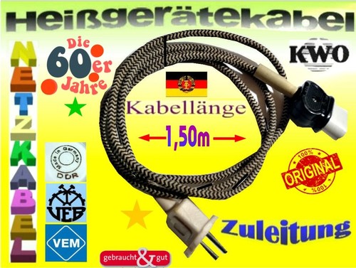 HeißgerätekabelNetzkabelAnsc