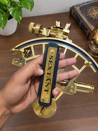 Messing sextant maritim - messing,