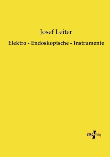 Elektro endoskopische - -,