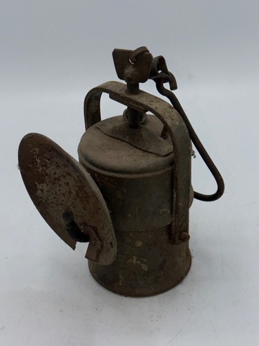Bergbau alte karbitlampe - bergbau,