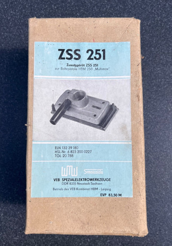 Orig ddr zusatzgerät - zusatzgerät, zss